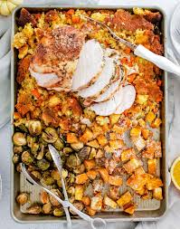 Maybe you would like to learn more about one of these? Roast Turkey Breast Dinner Sheet Pan Thanksgiving Dinner Mom On Timeout