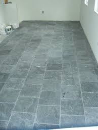 An Upper Peninsula Farmhouse December 2008 Slate Tile Floor Tile Floor Grey Slate Tile