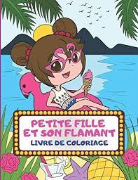 Petite Fille Et Son Flamant Livre De Coloriage Pour Les Https Www Amazon Fr Dp 1695894677 Ref C Coloring Books Art Therapy Coloring Book Colouring Pages