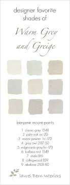 Cool gray paint colours the 3 undertones you have to consider. Nine Fabulous Benjamin Moore Warm Gray Paint Colors Laurel Home
