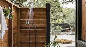 Texsport instant portable outdoor camping shower privacy shelter changing room. Great Outdoor Showers Sunset Magazine