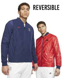 Dfb deutschland trikot home kids wmweiss. Psg Nike Sport Jacke Jacket Reversible 2019 20 Reversibel Blaues Rot Ebay