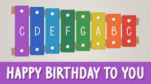 How To Play Happy Birthday To You On A Xylophone Easy Songs Tutorial