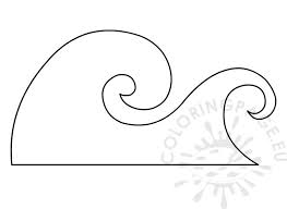 When you purchase through links on our site, we may earn an affiliate commission. Ocean Wave Template Coloring Page