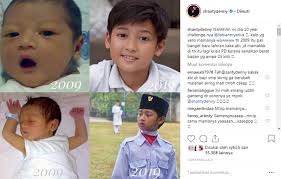 Istri Denny Cagur Unggah Foto 10 Years Challenge, Netizen Kaget dengan  Ketampanan Wajah Sang Anak yang Beranjak Remaja