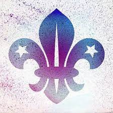 Fleur De Lis Graffiti Eagle Scout Ceremony Scout Mom Scout