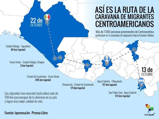 Resultado de imagen de rutas de migrantes centroamericanos"