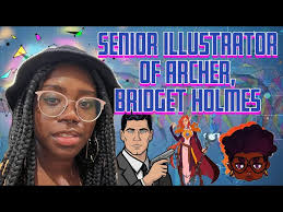 Meet the Senior Illustrator of Archer, Bridget Holmes!