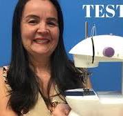 Mini máquina de costura portátil - Como Usar - Djanilda Ferreira