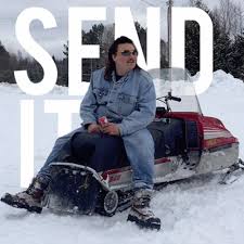 You Guys Silly Still Gonna Send It Just Gonna Send It 69 Vintage Larry  Enticer Snowmobile Snowcross Snocross Funny Fan Gift