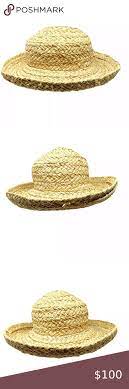 Helen Kaminski Handmade Raffia Turn Up Brim Hat In 2021 Women Accessories Hats Brim Hat Brim