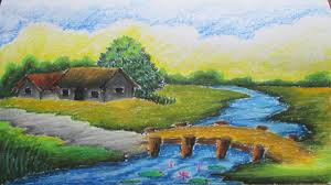 Landscape Drawing Coloured At Paintingvalley Com Explore Collection Of Landscape Drawing Coloured Whether you're an experienced artist or a beginner, one thing's for sure: landscape drawing coloured at
