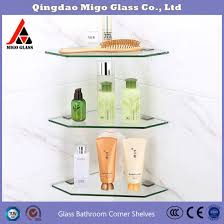 Make the most of what space you have by maximising your walls with bathroom shelves. China Glass Shelf Glass Corner Shelf Price Glass Shower Shelves Wall Corner Glass Shelves China Glass Wall Shelves Glass Corner Shelf