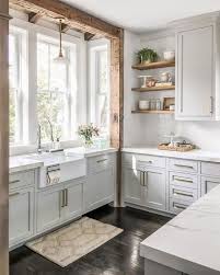 Wood kitchen cabinets get the information you need on the different types of wood used in kitchen cabinet redesign. Amber Janae On Twitter Farmhouse Kitchen Decor Kitchen Renovation Kitchen Layout