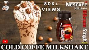Take our on sale cold coffee powder price and experience its new taste which is really appealing. Nescafe Cold Coffee Coffee Milkshake Recipe Cold Coffee Recipe Coffee Milkshake Cold Coffee Youtube