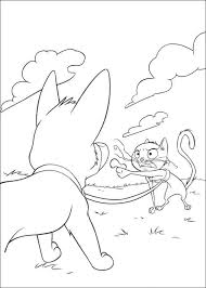 Because he starred in the film for too long, bolt felt really had superhuman strength when he actually. Bolt Coloring 14