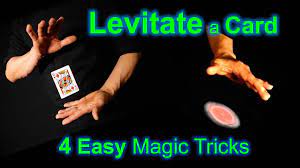 So grab a deck and practice! How To Levitate A Playing Card Four Magic Tricks Youtube