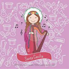 Santa Cecilia Santa Cecilia Imagens Religiosas Wallpaper