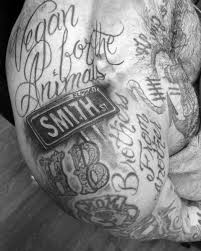 Find the perfect word, quote or message to inspire yourself & others today. 30 Street Sign Tattoo Ideas For Men Navigational Designs