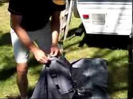How To Set Up A Carefree Of Colorado Rv Screen Room Youtube