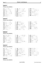Ce chapitre peut être traité à part mais les compétences qui entrent en jeu doivent être travaillées tout au long de l'année. Exercice Calcul Mental 4eme