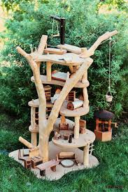 Planung Des Miniaturbaumhauses Holzspielzeug Marchenbaum Holzbaum Spielzeug