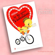 166 free valentine cards that you can download and print. Free Printable Vintage Valentine Card Living Locurto