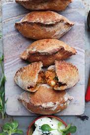Russian Pirozhki With Two Potato Fillings Vegan Earth Of Maria Recipe Food Recipes Vegan Eating