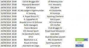 Kalenderupdate jupiler pro league & croky cup. Kalender 1 16e Finales Croky Cup Seniors