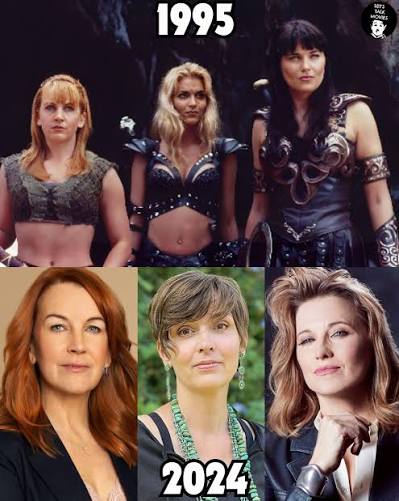Lucy Lawless, Hudson Leick and Eenee O Connor then and now 😍🔥  #xenawarriorprincess