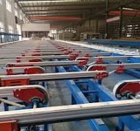 China Aluminum Profile Handling Table Cooling Table For ...