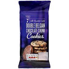 412 likes · 1 talking about this · 494 were here. M S Double Belgian Chocolate Chunk Cookies Ocado