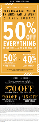 Pinned September 12th 50 Off Everything Today At Newyorkcompany Or 40 Off Online Via Promo Code 118124 Shopping Coupons Old Navy Coupon New York Company