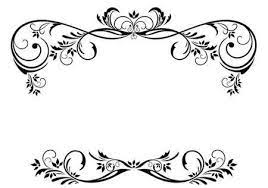Vintage Cornice Floreale Fiori Cornici Vintage
