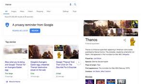 The snap means substantially fewer of all species, including humanoid ducks. Thanos Avengers Fans Google Thanos And Click On This For An Amazing Easter Egg Sound On Films Entertainment Express Co Uk