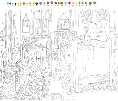 Make A Van Gogh Paint By Numbers Artwork Paint By Number Van Gogh Coloring Books