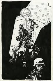 Hellboy Conqueror Worm Tpb Cover By Mike Mignola Comic Art Mike Mignola Mike Mignola Art
