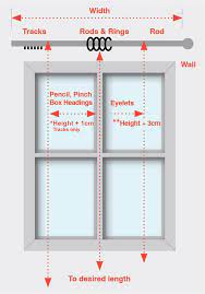 Standard lining our standard lining is made from a poly / cotton blend and is used on the back of we can literally make any length of drapery or roman shade. Guide On How To Measure Curtains Curtains On The Net