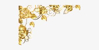 Maybe you would like to learn more about one of these? Border Flowers Gold Flower Border Transparent 821x337 Png Download Pngkit