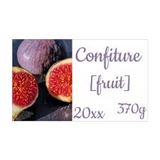 Etiquette Pot De Confiture Figue A Imprimer Confiture De Figues Etiquettes De Pot De Confiture Figues