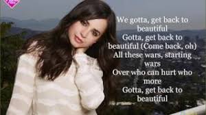 Her newest foray into music is a collaboration with sofia has released several singles already, including her top 40 hit love is the name, ins and outs and back to beautiful. Soundhound Back To Beautiful By Sofia Carson Alan Walker