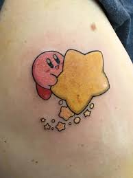 Check out amazing kirby_tattoo artwork on deviantart. Critical Smash The Wife Got A New Tattoo With Kirby Riding On A Warpstar Thanks To Minty Thumper Tattoos Who Did An Amazing Job On This Piece I Gotta Get One Next If