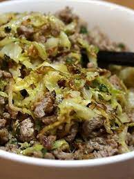 Ground Turkey Cabbage Stir Fry Recipe Yummly Recipe Ground Turkey Cabbage Recipe Recipes Ground Turkey Recipes