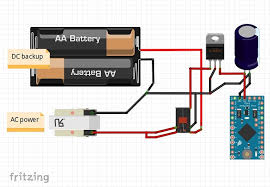 Assume that we are using really big 4 volt industrial batteries. Arduino Backup Battery Power Ups Behavior General Electronics Arduino Forum