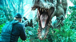 Watch as the dinosours come to life right before your eyes. Universal Studios Hollywood Adds Towering I Rex Finale To Jurassic World Water Ride Daily News