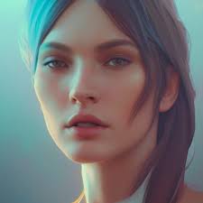 Julia head and shoulders portrait, 8k resolution concept art portrait by  Greg Rutkowski, Artgerm, WLOP, Alphonse Mucha dynamic lighting hype...