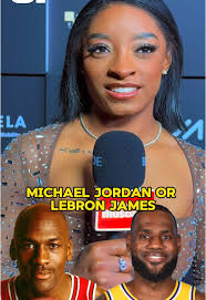 Lebron James Simone Biles