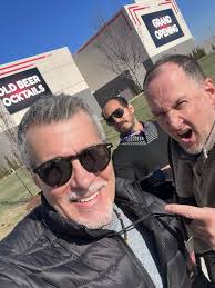 At the ribbon cutting of the brand new Gilley's in Park City! Wow! What a  place. It's like Vegas came to town. Saw Phil Ruffin cut the ribbon and met  Mrs. Gilley.