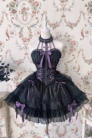 Full Payment Reservation】Soft Gothic Cross Barbie Doll Halter Lolita Dress  SP17397