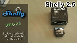 El shelly 2.5 permite realizar aberturas parciales ofreciendo información en todo momento de la posición porcentual de la persiana. Shelly 2 5 Dual Channel Wifi Relay With Roller Shutter Mode Youtube